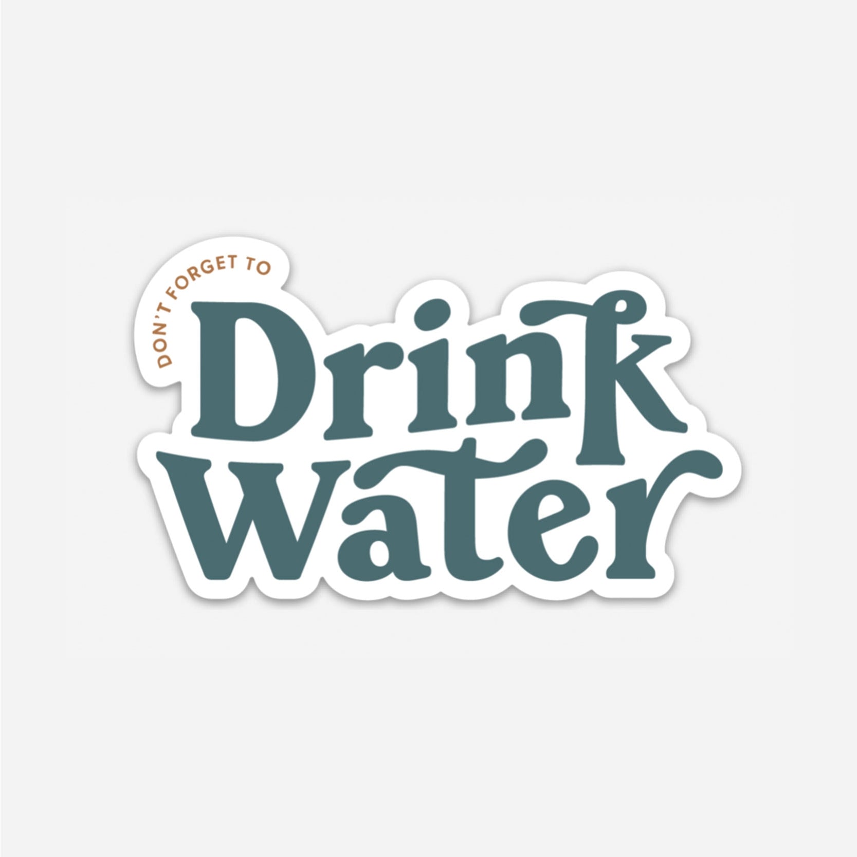 Drink Water Sticker