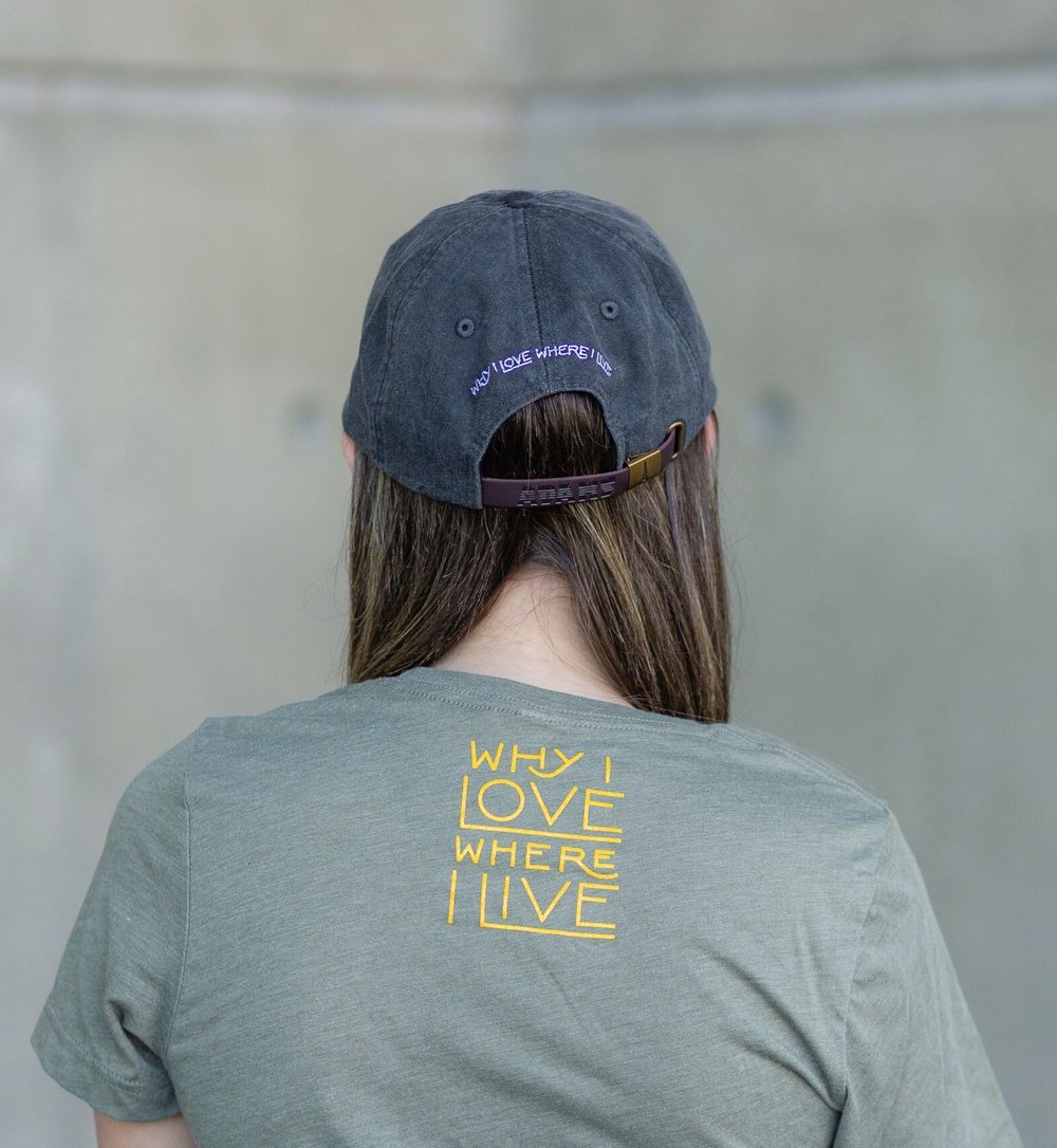 Cactus Dad Hat | Black