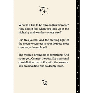Moon Cycles Guided Journal