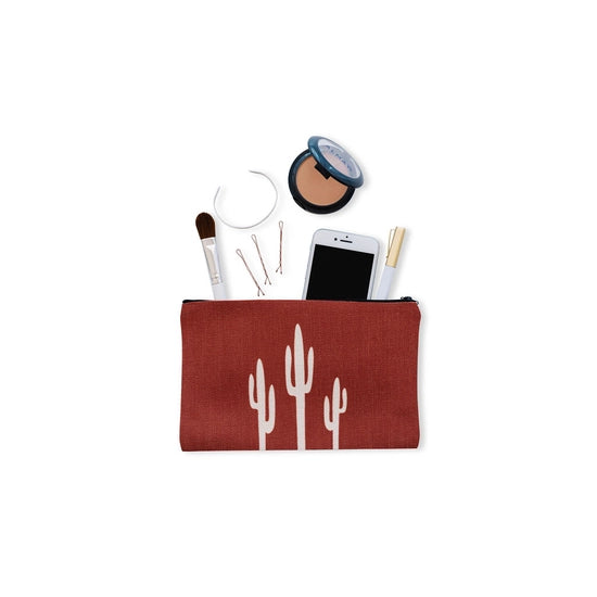 Clay Saguaro Pouch