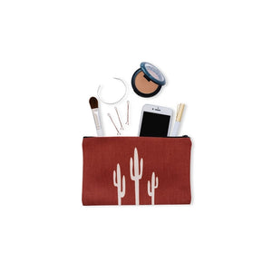 Clay Saguaro Pouch