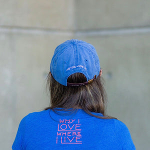 Cactus Dad Hat | Royal Blue