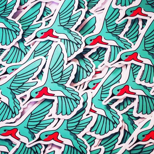 Hummingbird Sticker