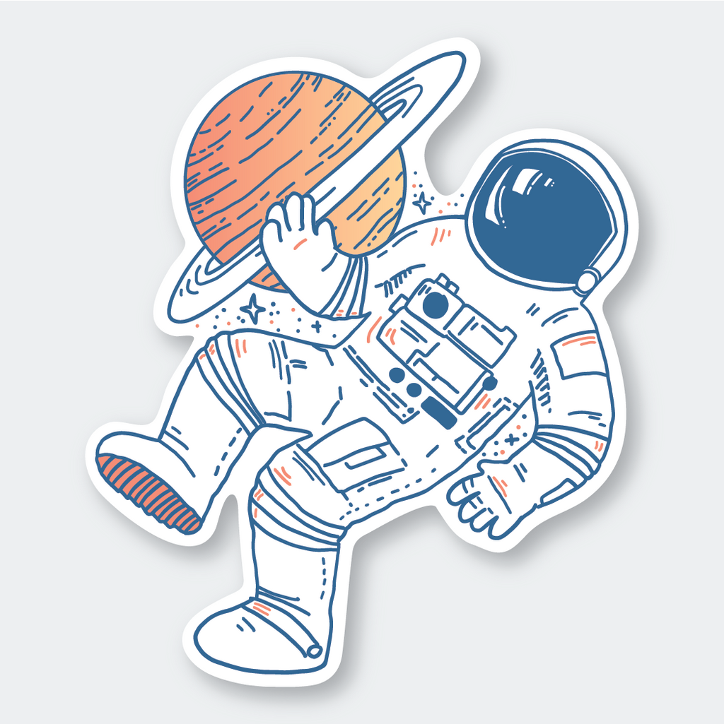 Astronaut Sticker