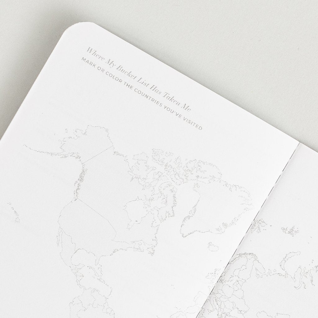 Bucket List Passport Journal