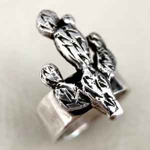 Prickly Pear Ring | Silver