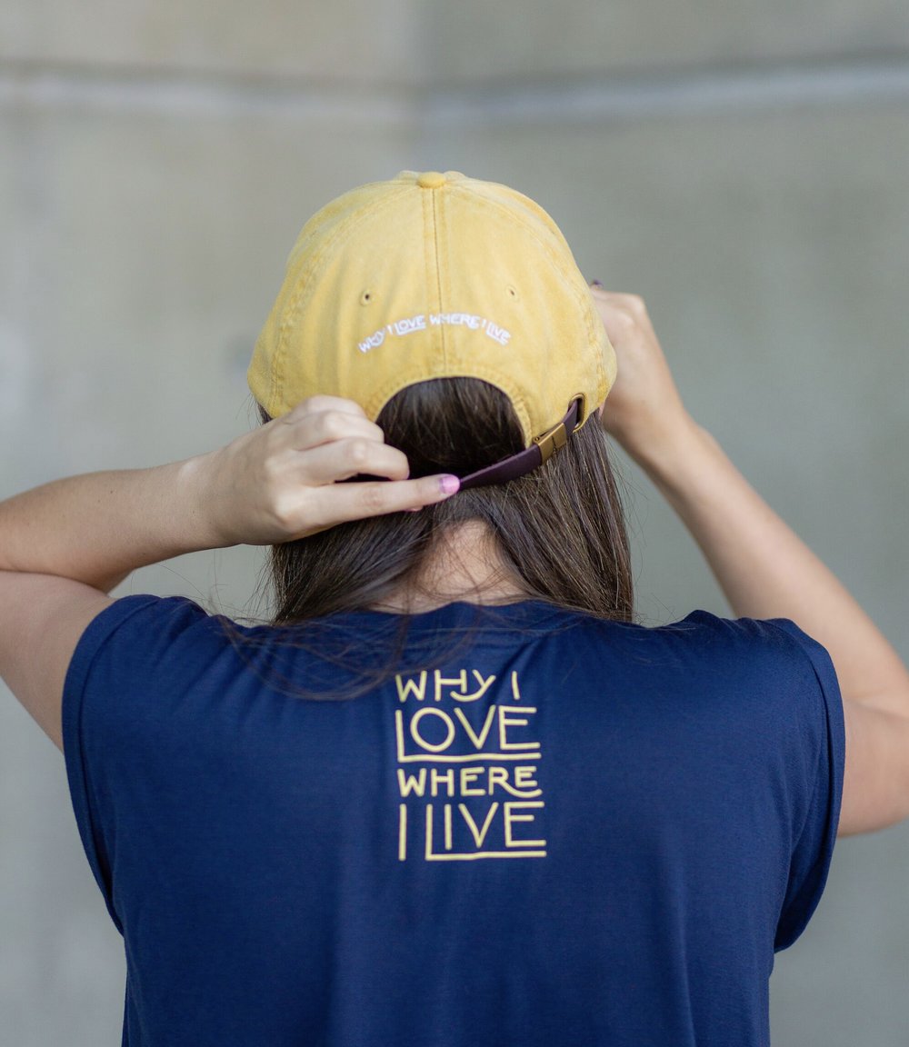 Cactus Dad Hat | Mustard Yellow