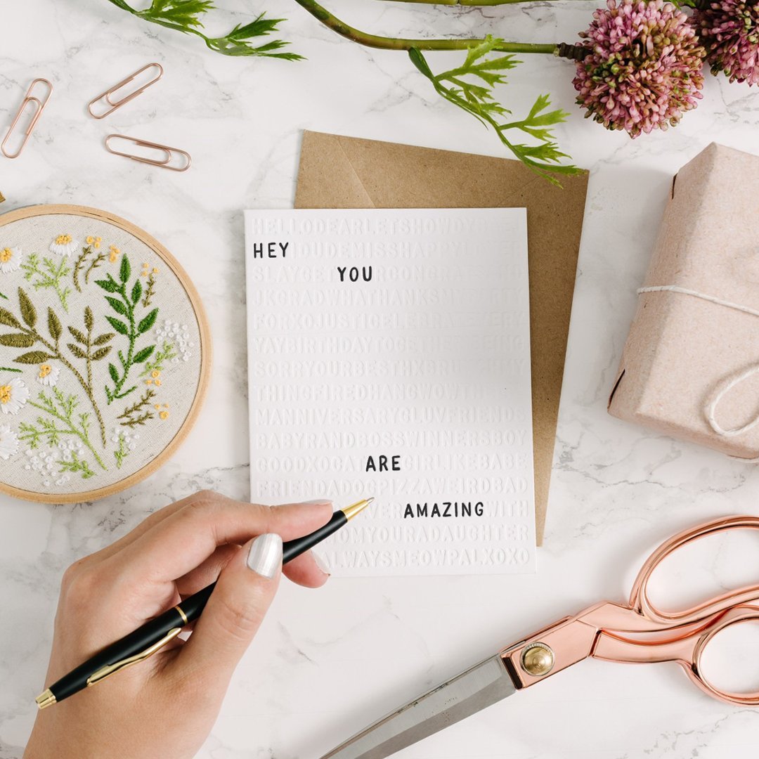 Freestyle Color-In Greeting Cards | 3-pack