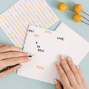 Freestyle Color-In Greeting Cards | 3-pack