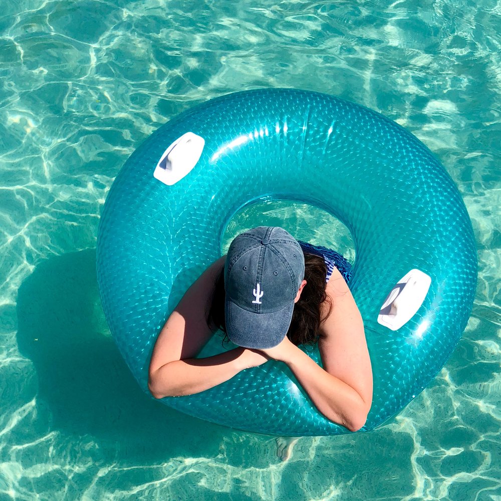 Cactus Dad Hat | Denim