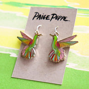 Sunshine Hummingbird Earrings