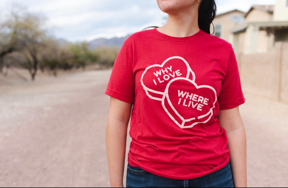 Candy Hearts Shirt