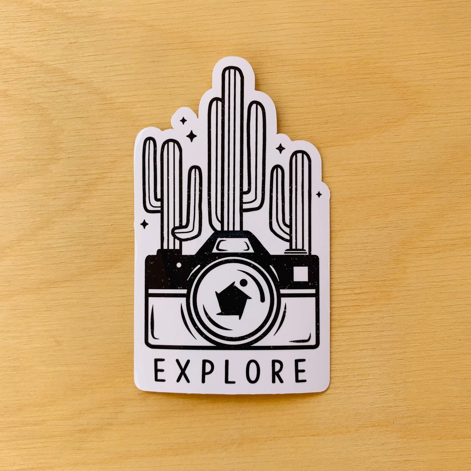 Explore Sticker