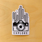 Explore Sticker