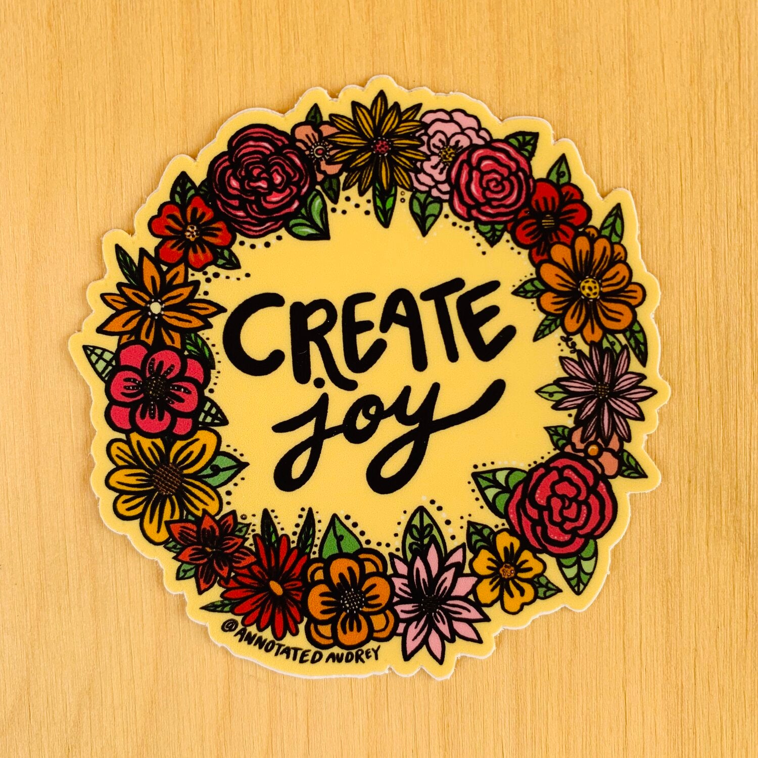 Create Joy Sticker