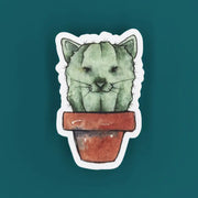 KittyCactus Sticker