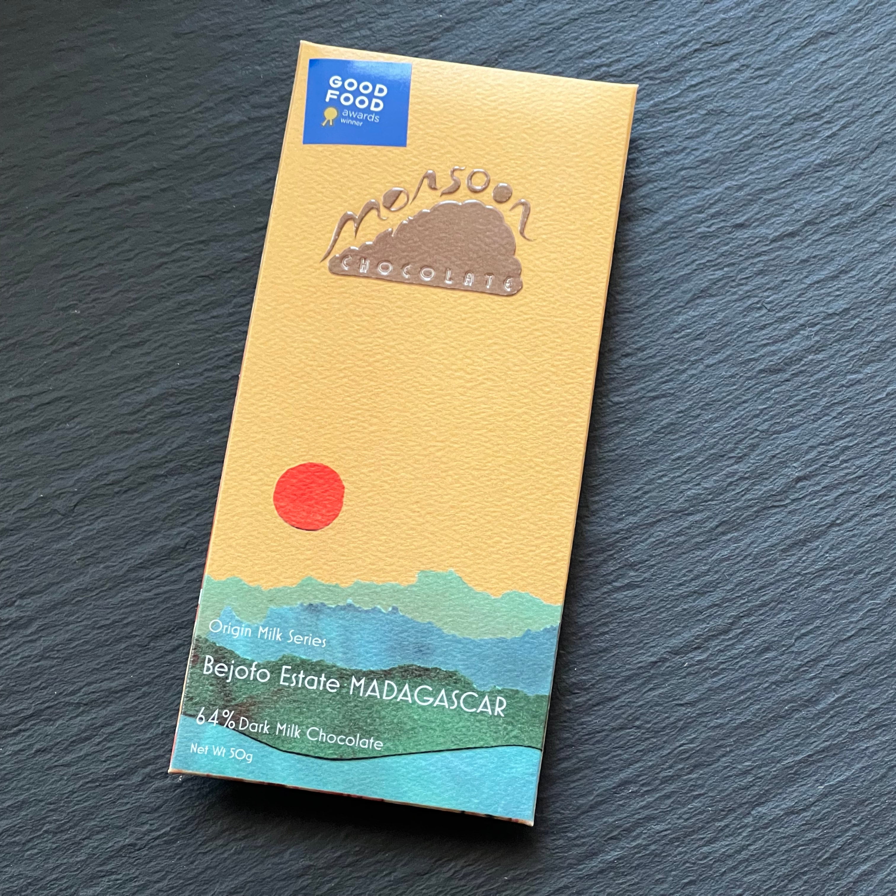Monsoon Chocolate | Madagascar 64% Dark Chocolate