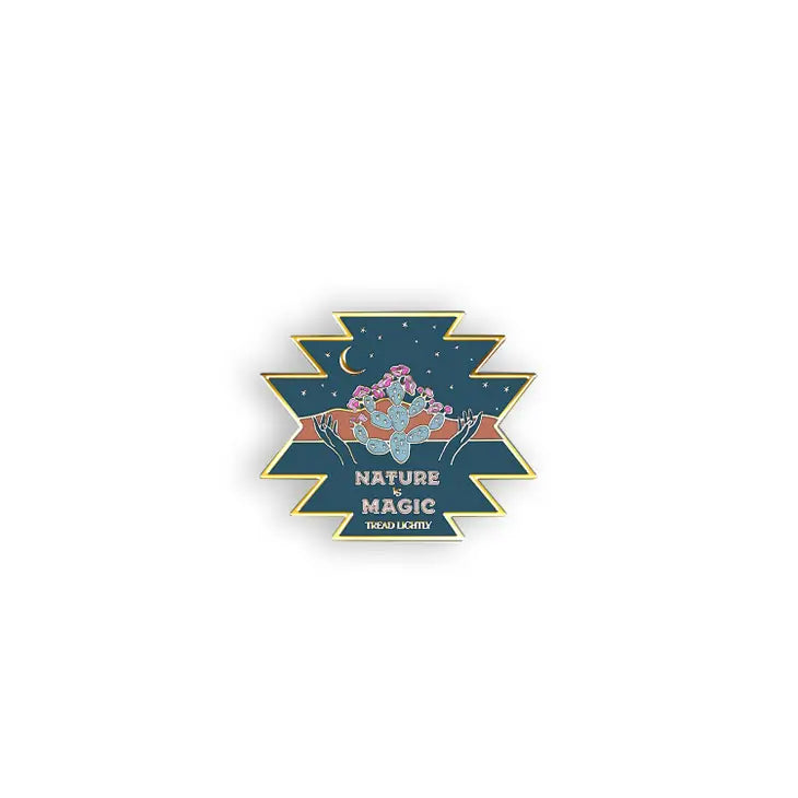 Nature is Magic Enamel Pin