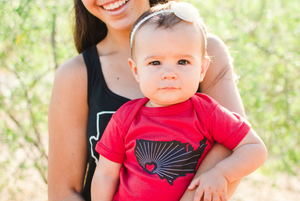 Arizona Heart Onesie