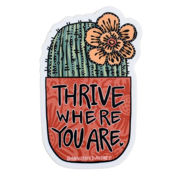 Thrive Sticker