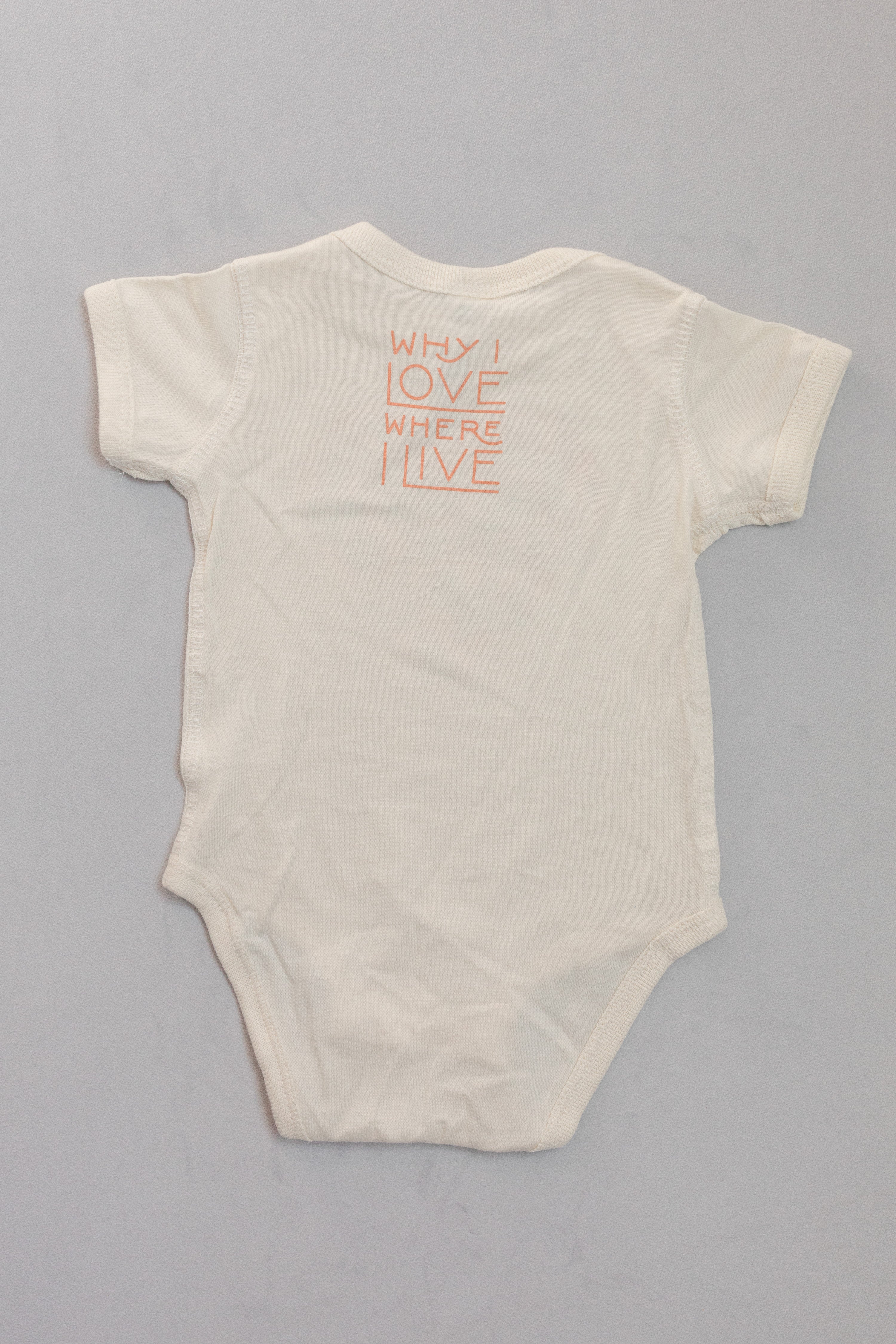 Desert Heart Onesie | Peach