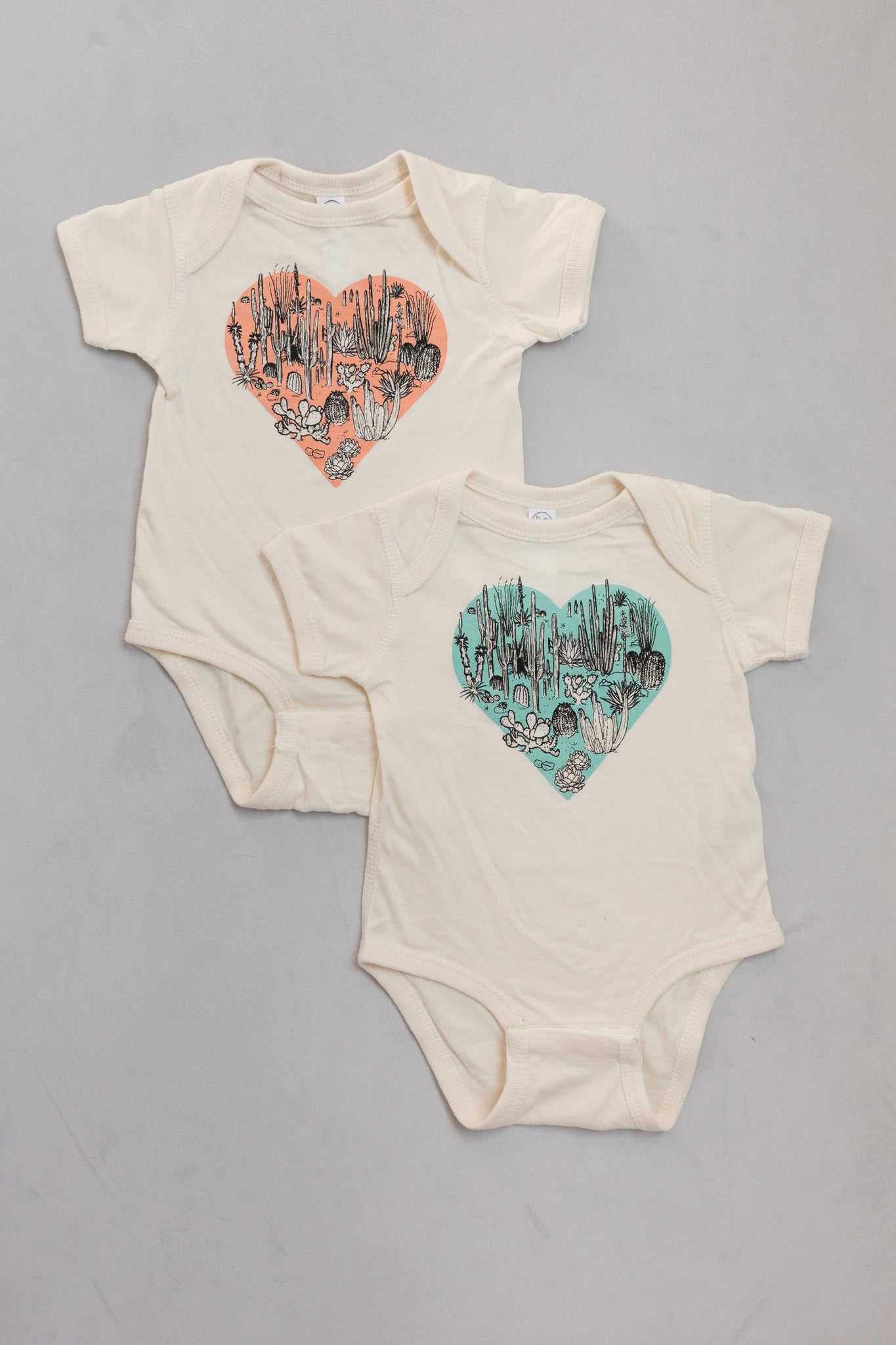 Desert Heart Onesie | Teal