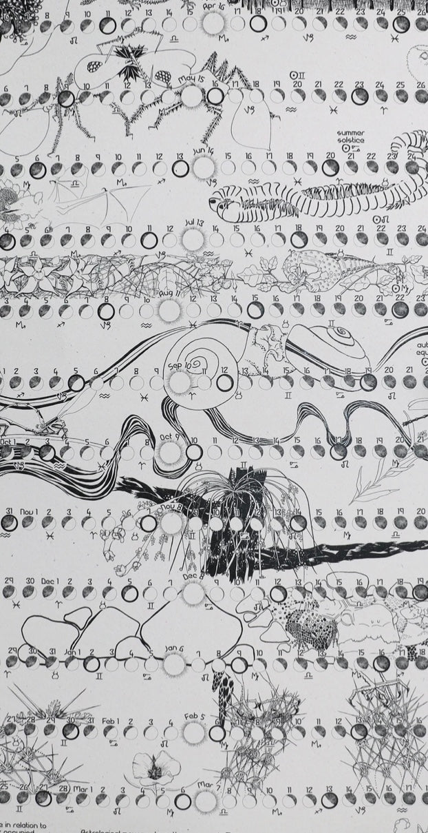 2026-27 Lunar Wall Print