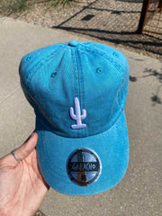 Cactus Dad Hat | Teal