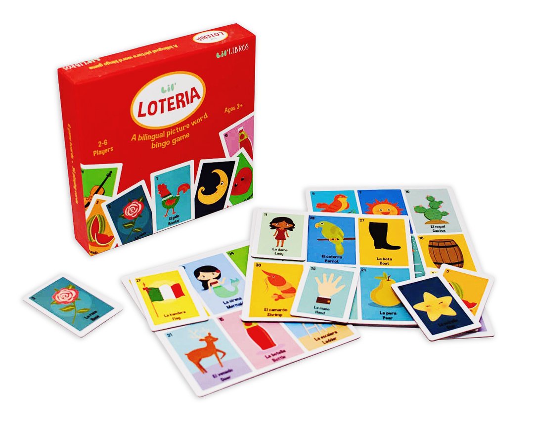 Lil' Loteria: A Bilingual Picture Word Bingo Game