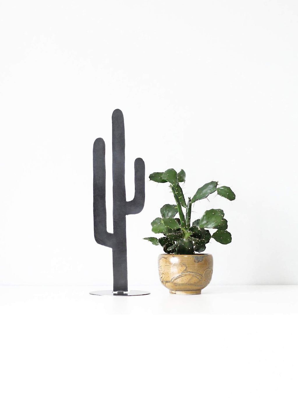 Metal Cactus Silhouette | Large