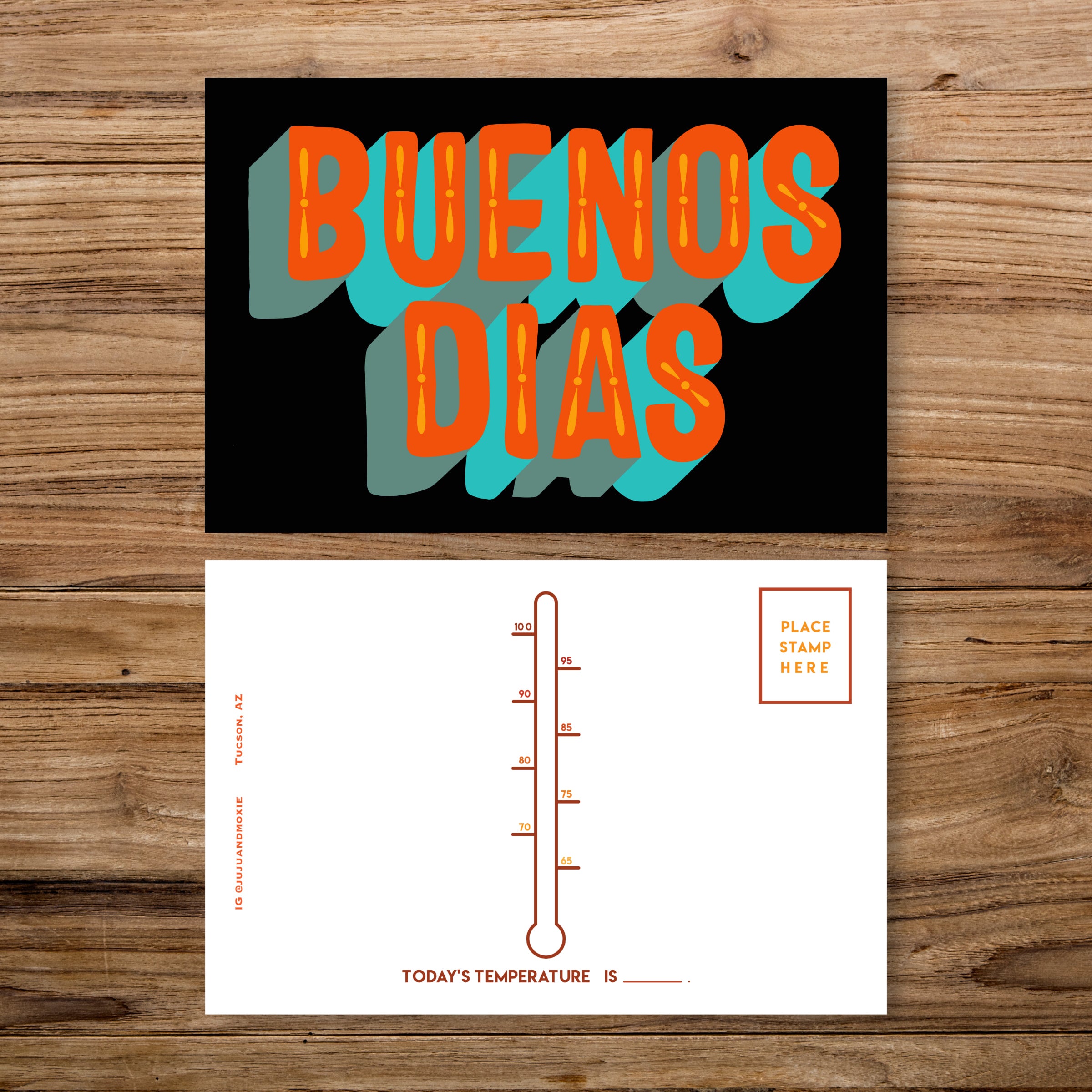 Buenos Dias Postcard