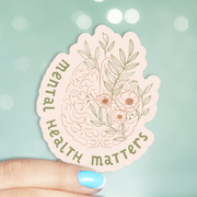Mental Health Matters Sticker