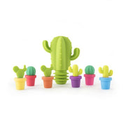 Cactus Stopper and Charm Set